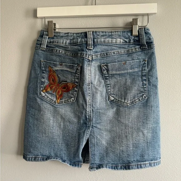 Y2K no boundaries denim skirt 3 - Picture 4 of 7